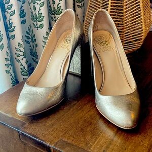 Vince Camuto Rose Gold Heels